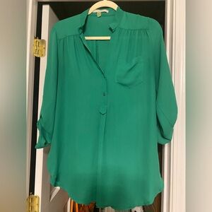 41 Hawthorn Vibrant Green Blouse